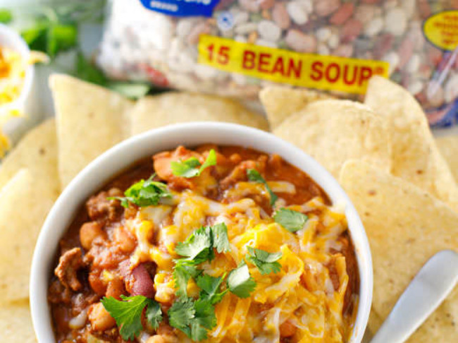 Crock Pot 15 Bean Salsa Chili