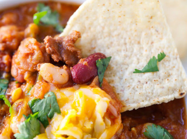 Crock Pot 15 Bean Salsa Chili
