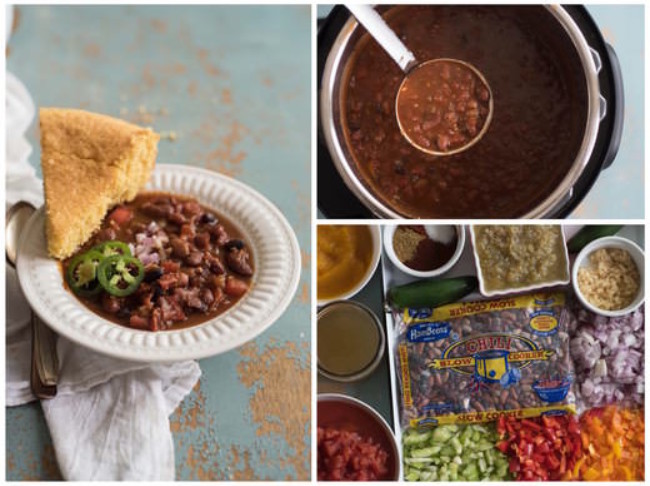Instant Pot Vegetarian Chili