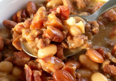 286 Bean And Bacon Cheeseburger Soup Pn