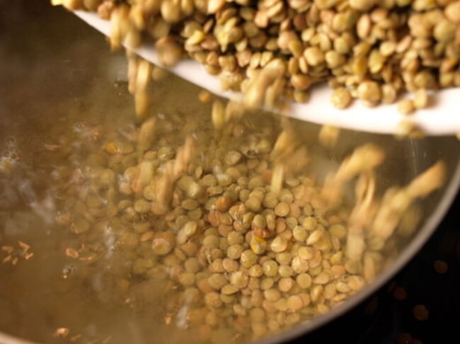 Lentil and Wild Rice Pilaf