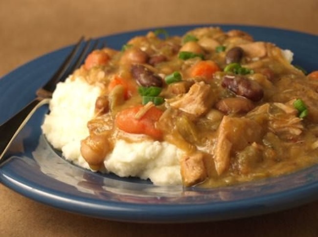 Thanksgiving Leftovers: 15 Bean Stew