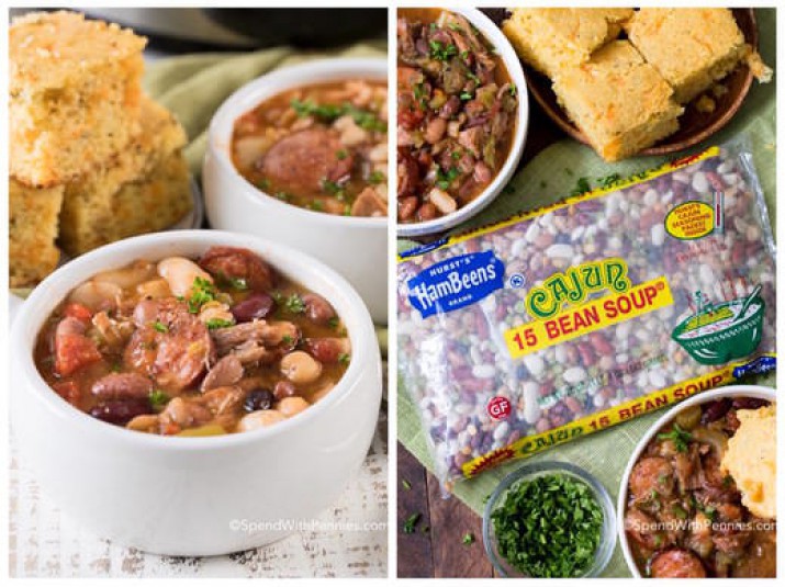 Slow Cooker Cajun Turkey Bean Soup