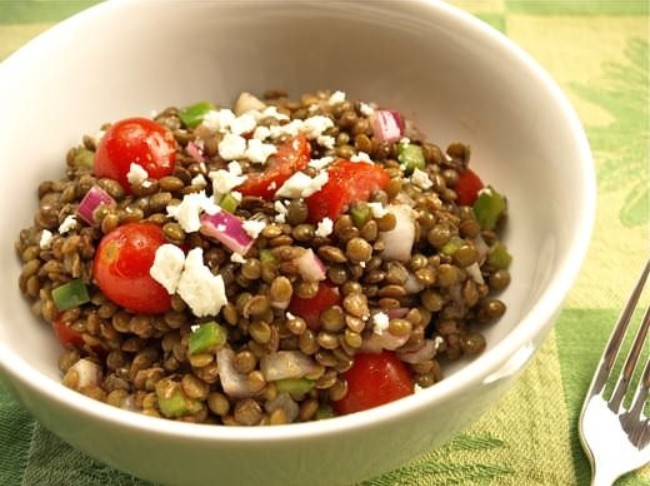 Mediterranean Lentil Salad
