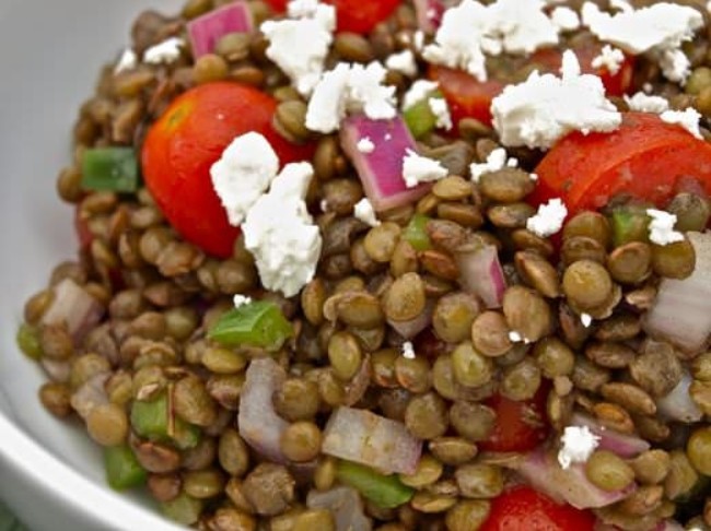 Mediterranean Lentil Salad