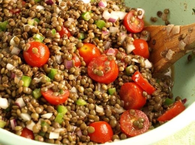 Mediterranean Lentil Salad