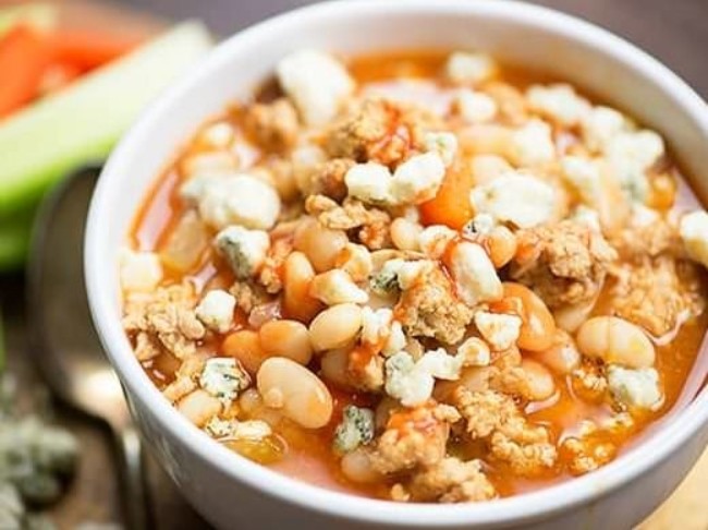 Buffalo Chicken Chili