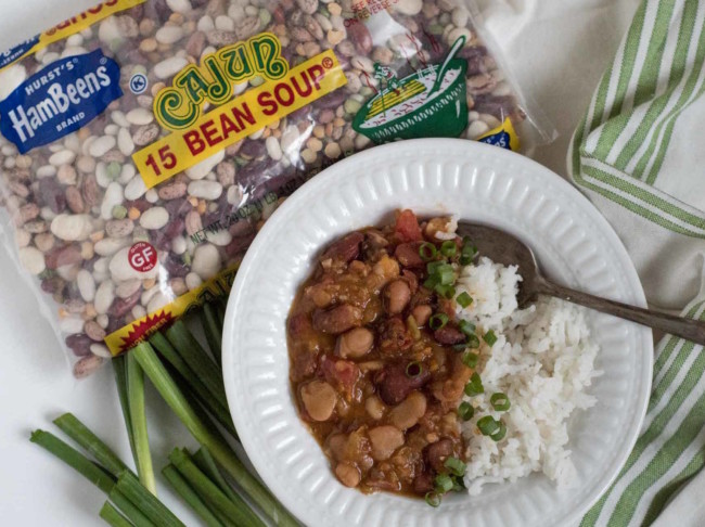 Instant Pot Cajun Beans and Rice