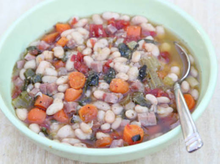 Zesty Easter Ham and Beans