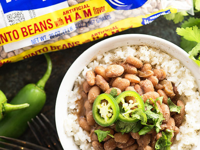 Tex-Mex Pinto Beans (Instant Pot recipe)