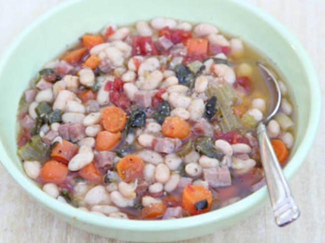 Zesty Easter Ham and Beans